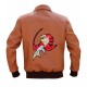 Ryo Hazuki Shenmue III Bomber Brown Leather Jacket Ryo Hazuki Shenmue III Bomber Brown Leather Jacket