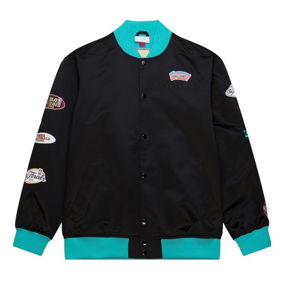 San Antonio Spurs OG 3.0 Black Satin Jacket San Antonio Spurs OG 3.0 Black Satin Jacket