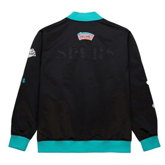 San Antonio Spurs OG 3.0 Black Satin Jacket San Antonio Spurs OG 3.0 Black Satin Jacket