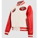 San Francisco 49ers Retro Classic Rib Varsity Jacket