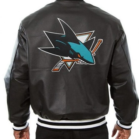 San Jose Sharks Leather Jacket San Jose Sharks Leather Jacket
