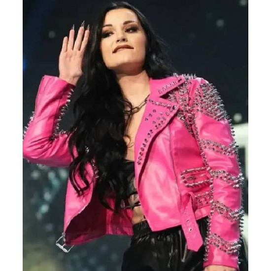 Saraya Jade Bevis Leather Jacket Saraya Jade Bevis Leather Jacket