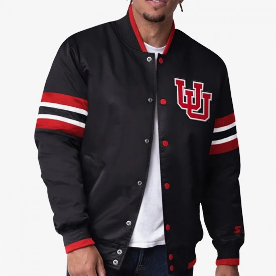 Scout I Utah Utes Black Jacket Scout I Utah Utes Black Jacket