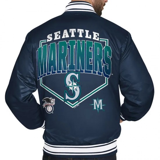 Seattle Mariners Home Plate Printed Graphic Jacket