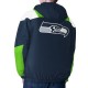 Seattle Seahawks Charger Half-Zip Pullover Jacket