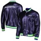 Seattle Seahawks Metallic Navy Jacket