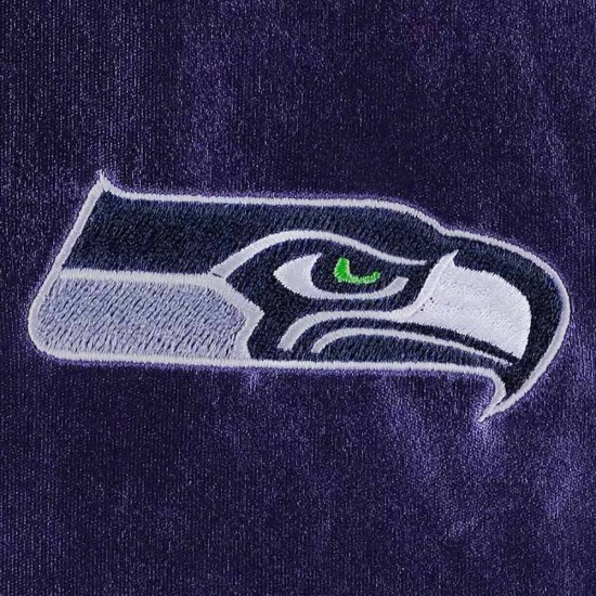 Seattle Seahawks Metallic Navy Jacket