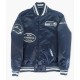 Seattle Seahawks Olde Time Football Navy Jacket