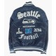 Seattle Seahawks Olde Time Football Navy Jacket