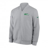 Seattle Seahawks Sideline Full-Zip Bomber Jacket