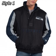 Seattle Seahawks Thursday Night Gridiron Half-Zip Jacket