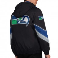 Seattle Seahawks Thursday Night Gridiron Vintage Logo Full-Zip Hoodie