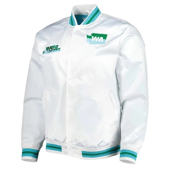 Seattle Sounders FC White Jacket Seattle Sounders FC White Jacket
