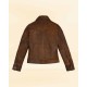 Selena Gomez Brown Leather Jacket Selena Gomez Brown Leather Jacket