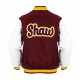 Shaw University Maroon Varsity Jacket Shaw University Maroon Varsity Jacket
