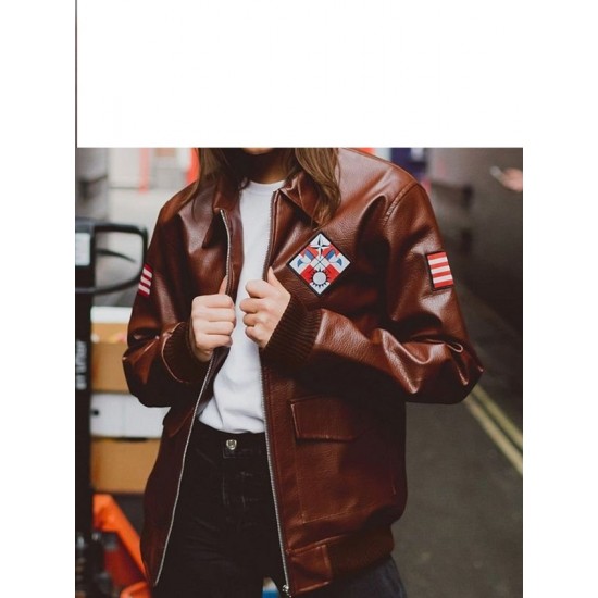 Shenmue Ryo Hazuki Logo Leather Jacket Shenmue Ryo Hazuki Logo Leather Jacket