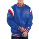 Shutout Throwback Buffalo Bills Blue Satin Jacket