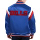 Shutout Throwback Buffalo Bills Blue Satin Jacket