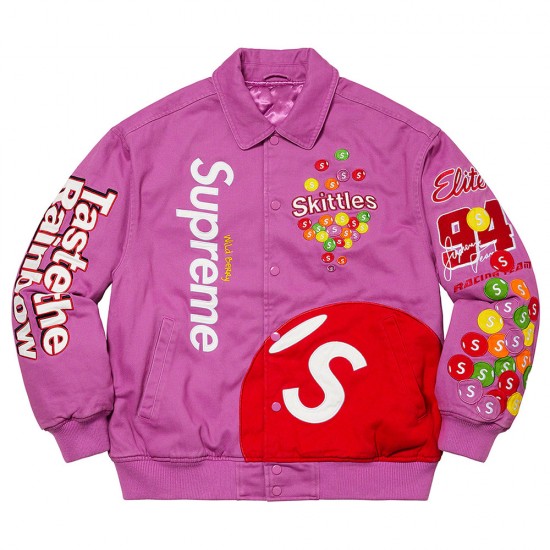 Skittle Supreme Varsity Jacket