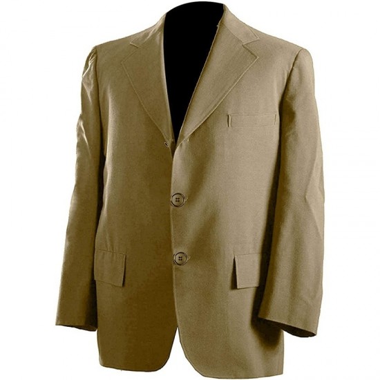 Slim Fit Blazer Formal Sports Golf Regular Coat Green Cotton Jacket Slim Fit Blazer Formal Sports Golf Regular Coat Green Cotton Jacket