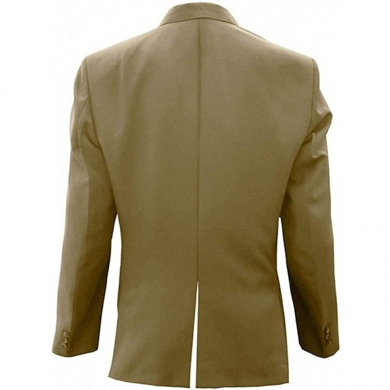Slim Fit Blazer Formal Sports Golf Regular Coat Green Cotton Jacket Slim Fit Blazer Formal Sports Golf Regular Coat Green Cotton Jacket