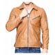 Slim Fit Brown Jacket New Men's Genuine Lambskin Leather Motorcycle Jacket Biker Jacket Slim Fit Brown Jacket New Men's Genuine Lambskin Leather Motorcycle Jacket Biker Jacket