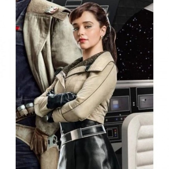 Solo A Star Wars Story Emilia Clarke Jacket Solo A Star Wars Story Emilia Clarke Jacket