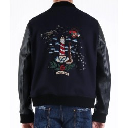 Spider-Man Homecoming NY Photocall Varsity Bomber Jacket