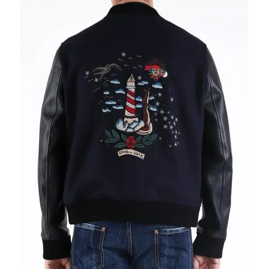 Spider-Man Homecoming NY Photocall Varsity Bomber Jacket