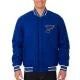 St. Louis Blues Bomber Royal Blue Wool Jacket St. Louis Blues Bomber Royal Blue Wool Jacket