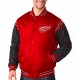 Starter Detroit Red Wings Satin Varsity Jacket Starter Detroit Red Wings Satin Varsity Jacket