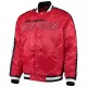 Starter Red New Jersey Devils O-Line Satin Full-Snap Jacket Starter Red New Jersey Devils O-Line Satin Full-Snap Jacket