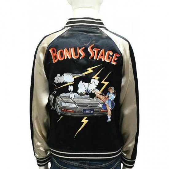 Street Fighter II Satin Jacket Bonus Stage Street Fighter II Satin Jacket Bonus Stage