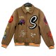 Strivers Row Mens Varsity Jacket Strivers Row Mens Varsity Jacket