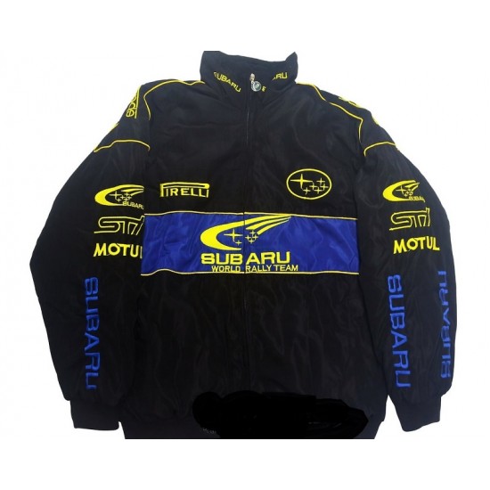 Subaru F1 Ferrari Black Vintage Jacket Subaru F1 Ferrari Black Vintage Jacket
