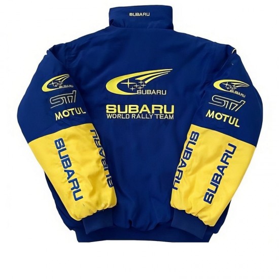 Subaru F1 Ferrari Blue Vintage Jacket Subaru F1 Ferrari Blue Vintage Jacket