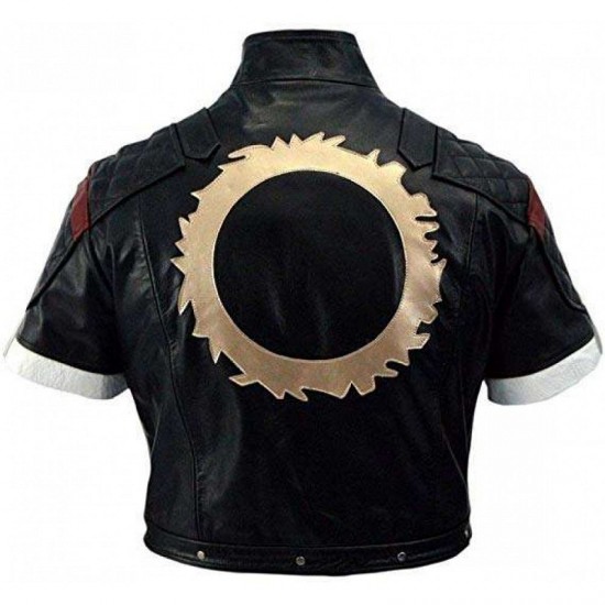 Supper Game Boy Black Costume Faux Leather Jacket Supper Game Boy Black Costume Faux Leather Jacket
