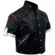 Supper Game Boy Black Costume Faux Leather Jacket Supper Game Boy Black Costume Faux Leather Jacket