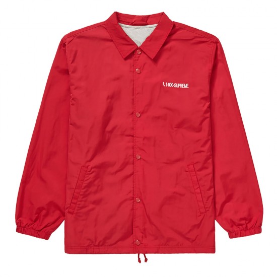 Supreme 1-800 Coaches Jacket