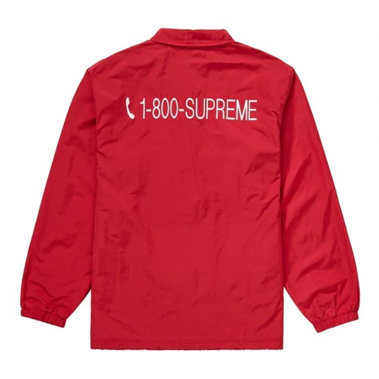 Supreme 1-800 Coaches Jacket