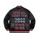 Supreme Love All Trust Few 2022 Varsity Satin Jacket