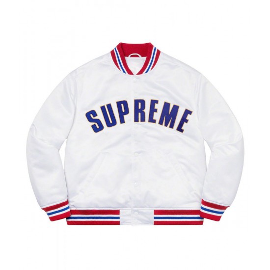Supreme Love All Trust Few 2022 Varsity Satin Jacket