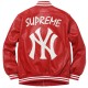 Supreme NY Yankees Varsity Leather Jacket Supreme NY Yankees Varsity Leather Jacket