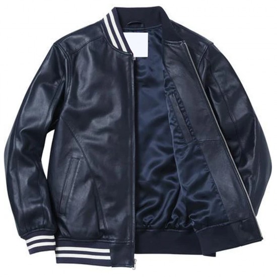 Supreme NY Yankees Varsity Leather Jacket Supreme NY Yankees Varsity Leather Jacket