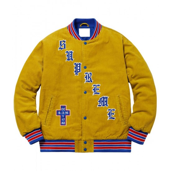 Supreme Old English Cotton Bomber Jacket