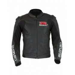 Suzuki Black Racing Motorbike Jacket