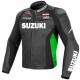 Suzuki GSXR Black Racing Leather Jacket Suzuki GSXR Black Racing Leather Jacket