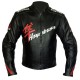 Suzuki Hayabusa Racing Black Motorcycle Leather Jacket Suzuki Hayabusa Racing Black Motorcycle Leather Jacket