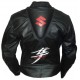 Suzuki Hayabusa Racing Black Motorcycle Leather Jacket Suzuki Hayabusa Racing Black Motorcycle Leather Jacket
