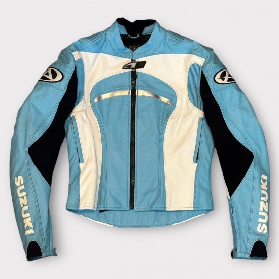 Suzuki Motorcycle Racing Leather Jacket Suzuki Motorcycle Racing Leather Jacket